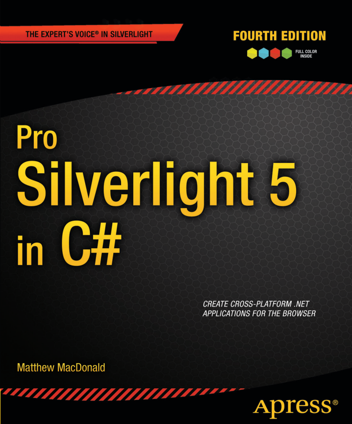 Pro Silverlight 5 in C#（2012） 英文PDF_NET教程