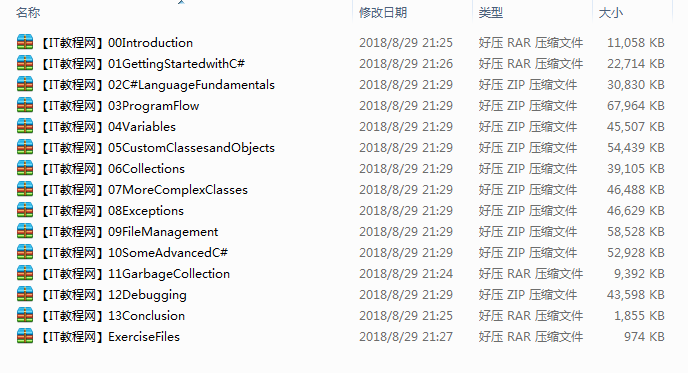 国外某知名网站：C#基础视频教程（全13集）_NET教程