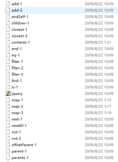 jQuery 1.4 参考指南的实例源代码实例代码_前端开发教程