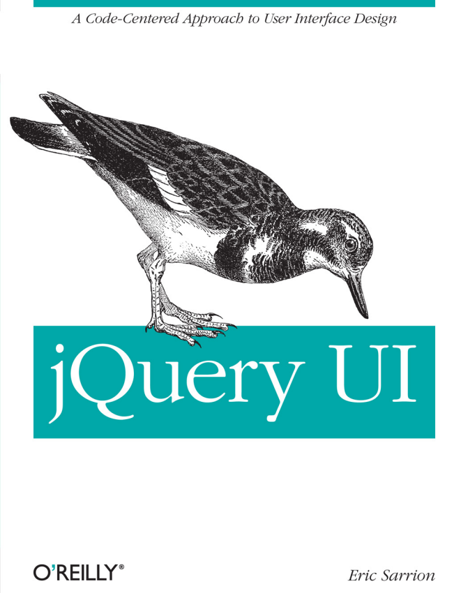 jQuery UI开发指南 （Eric Sarrion） 英文PDF_前端开发教程
